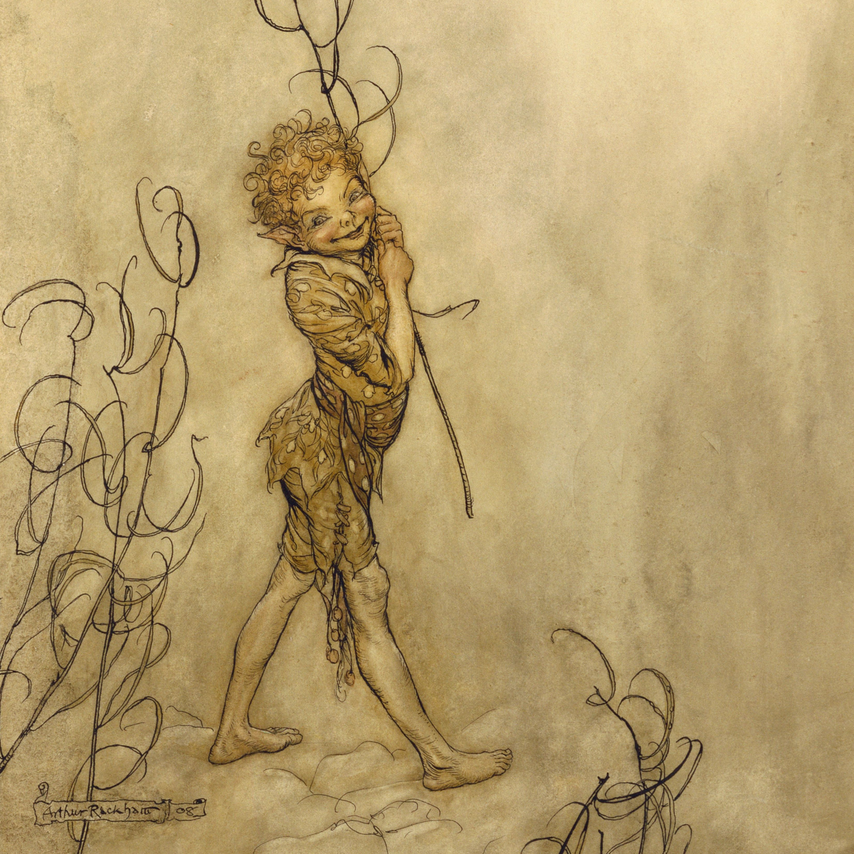 Puck by Arthur Rackham