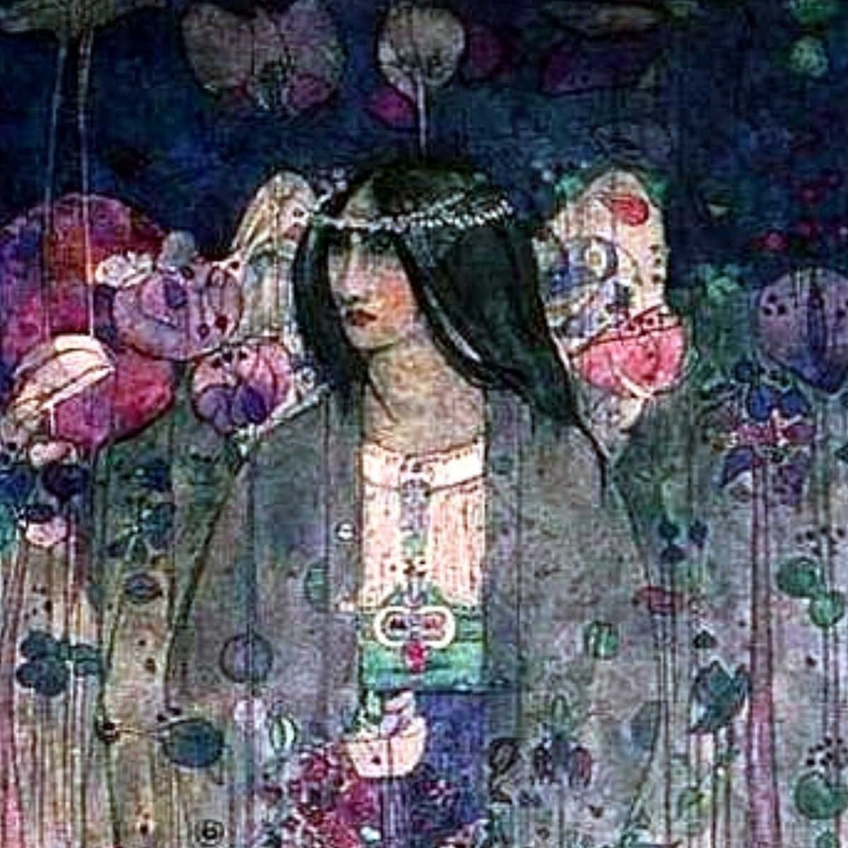 Image of In Fairyland by Charles Rennie Mackintosh.